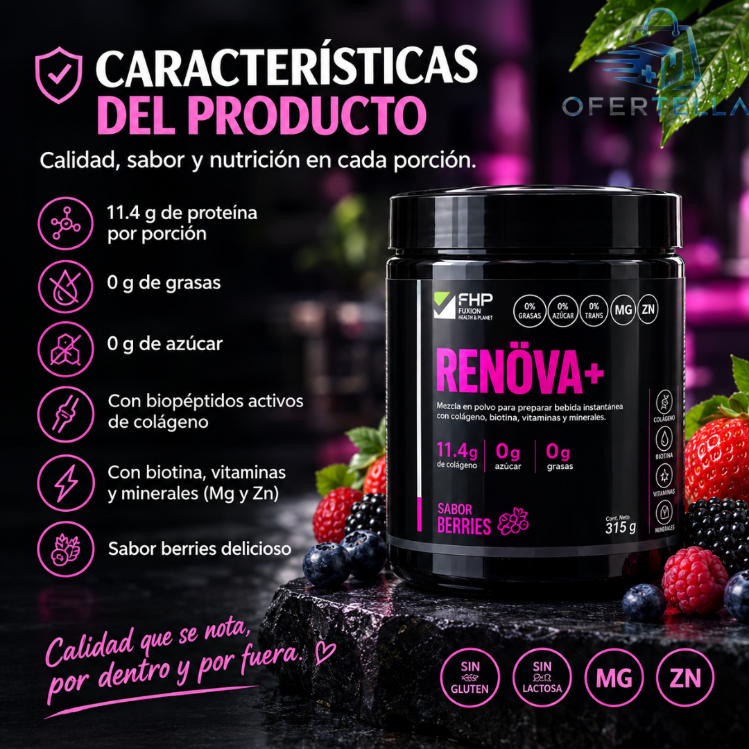 ✨ RENÖVA+ COLÁGENO PREMIUM