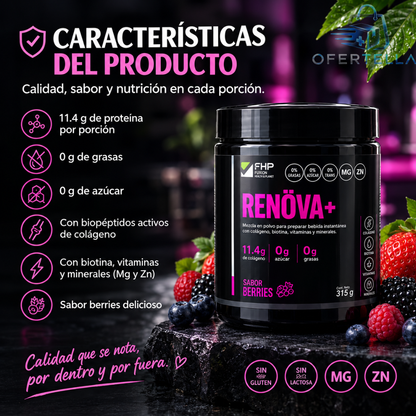 ✨ RENÖVA+ COLÁGENO PREMIUM